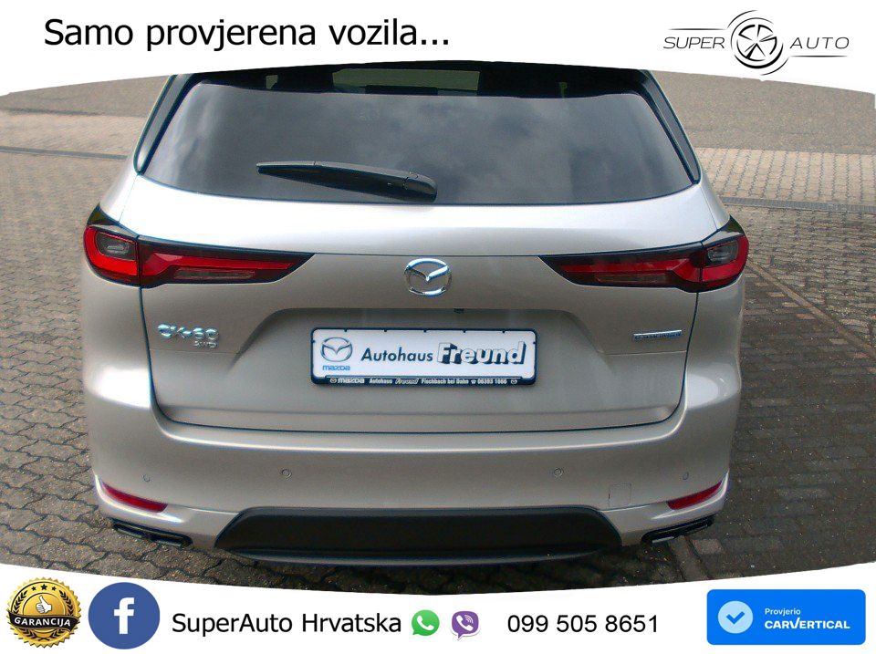 Mazda CX-60 3.3 e-Skyactiv D (254 KS) AWD Automatic MATRIX+GR SJED+KAM