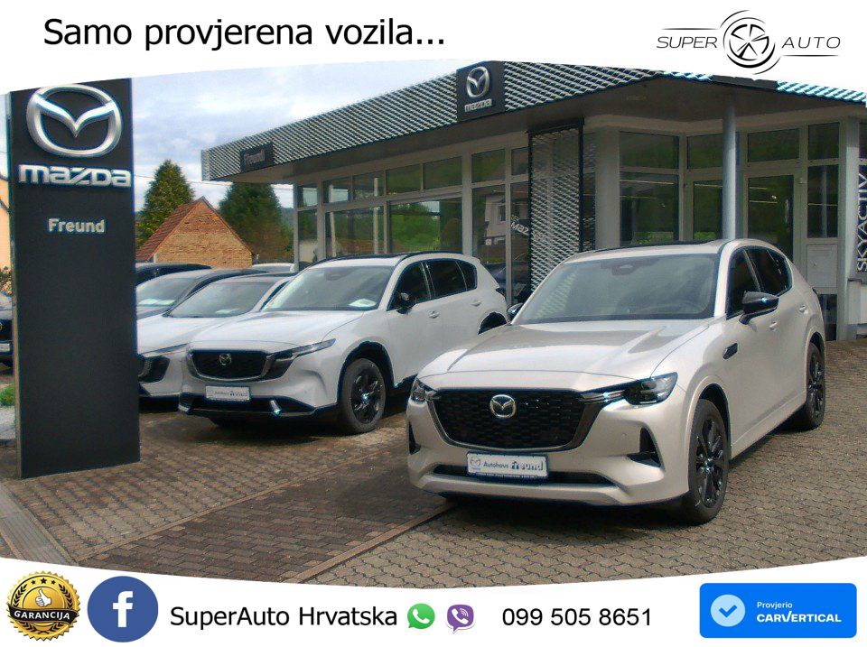 Mazda CX-60 3.3 e-Skyactiv D (254 KS) AWD Automatic MATRIX+GR SJED+KAM