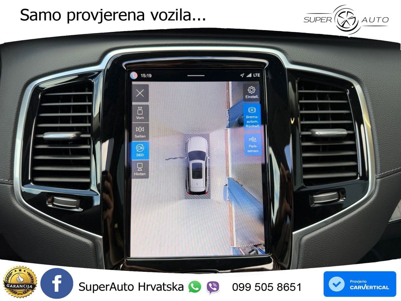 Volvo XC90 2.0 T8 AWD Automatic MATRIX+GR SJED+KAM