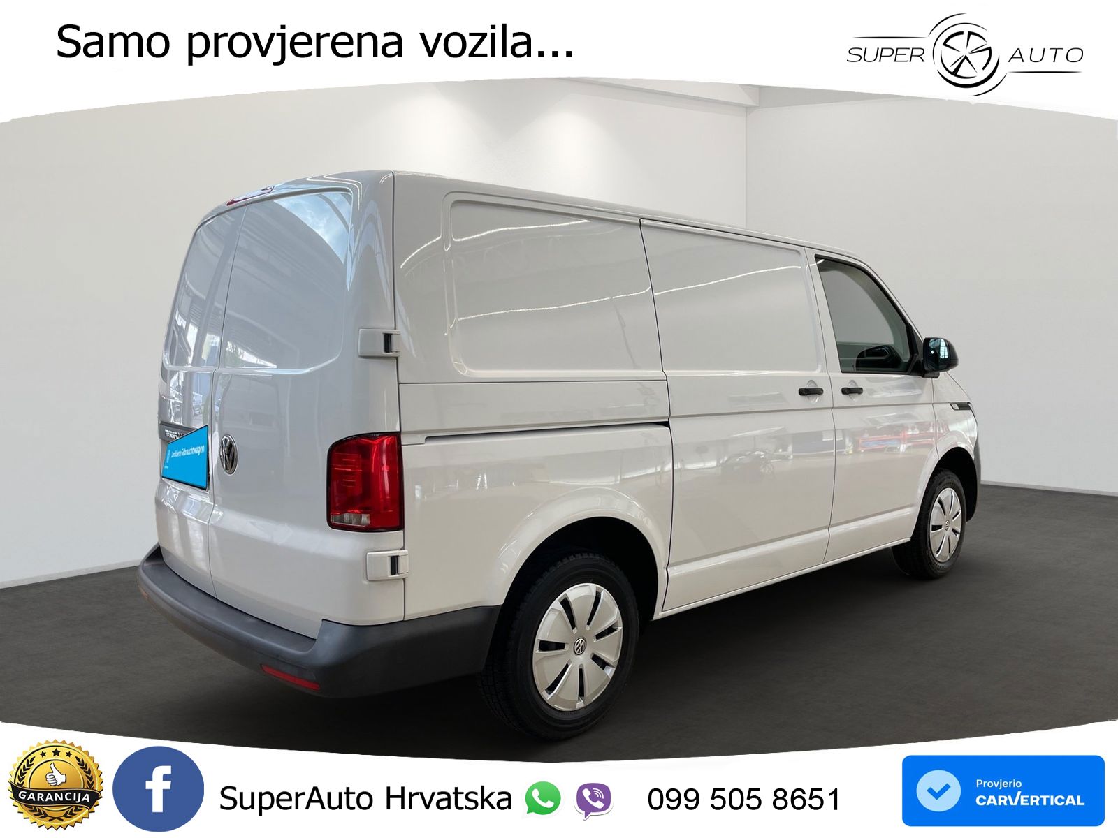 Volkswagen T6.1 Transporter Kasten 2.0 TDI KR *APPCON*KLIMA 110 KS
