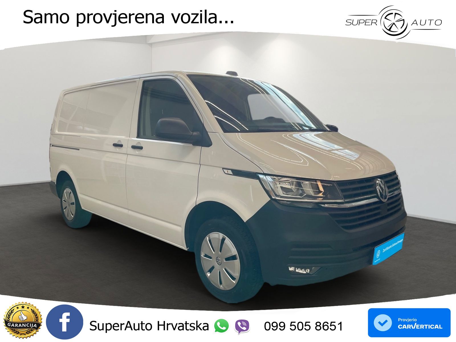Volkswagen T6.1 Transporter Kasten 2.0 TDI KR *APPCON*KLIMA 110 KS