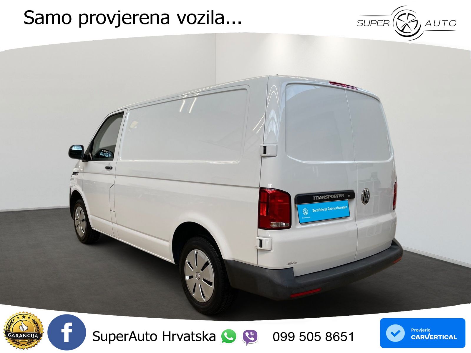 Volkswagen T6.1 Transporter Kasten 2.0 TDI KR *APPCON*KLIMA 110 KS