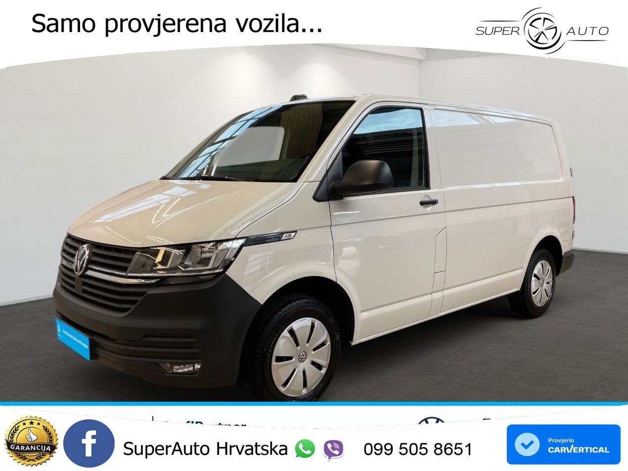 Volkswagen T6.1 Transporter Kasten 2.0 TDI KR *APPCON*KLIMA 110 KS