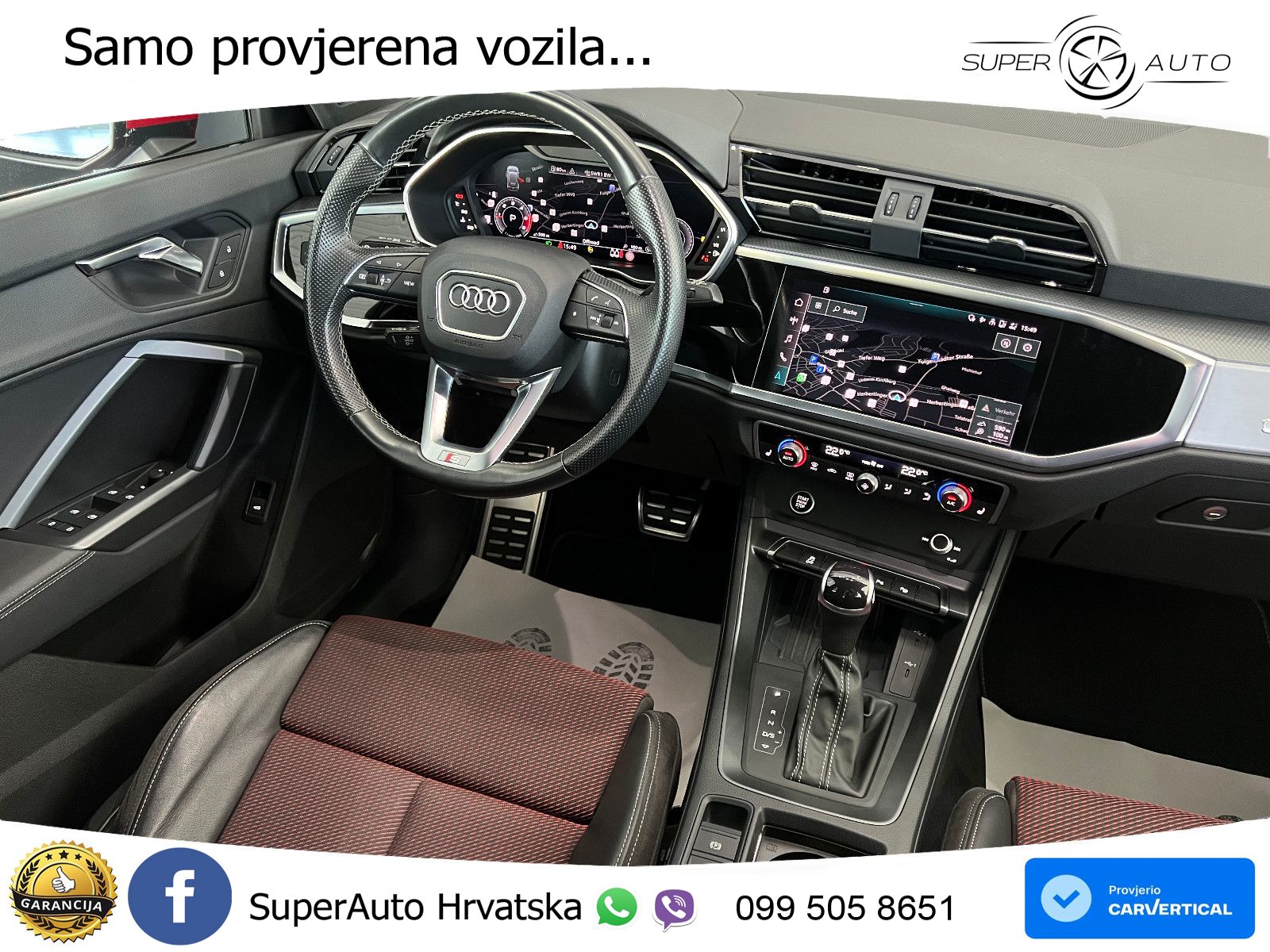 Audi Q3 35 TDI (150 KS) quattro S tronic S line LED+GR SJED+ACC