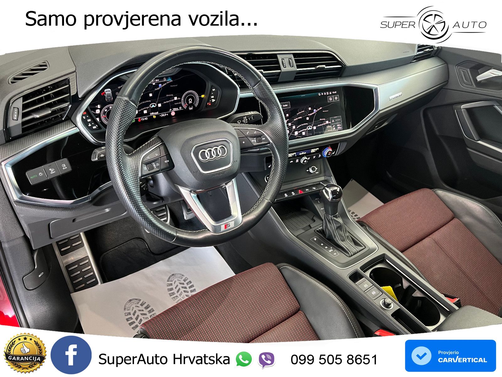 Audi Q3 35 TDI (150 KS) quattro S tronic S line LED+GR SJED+ACC