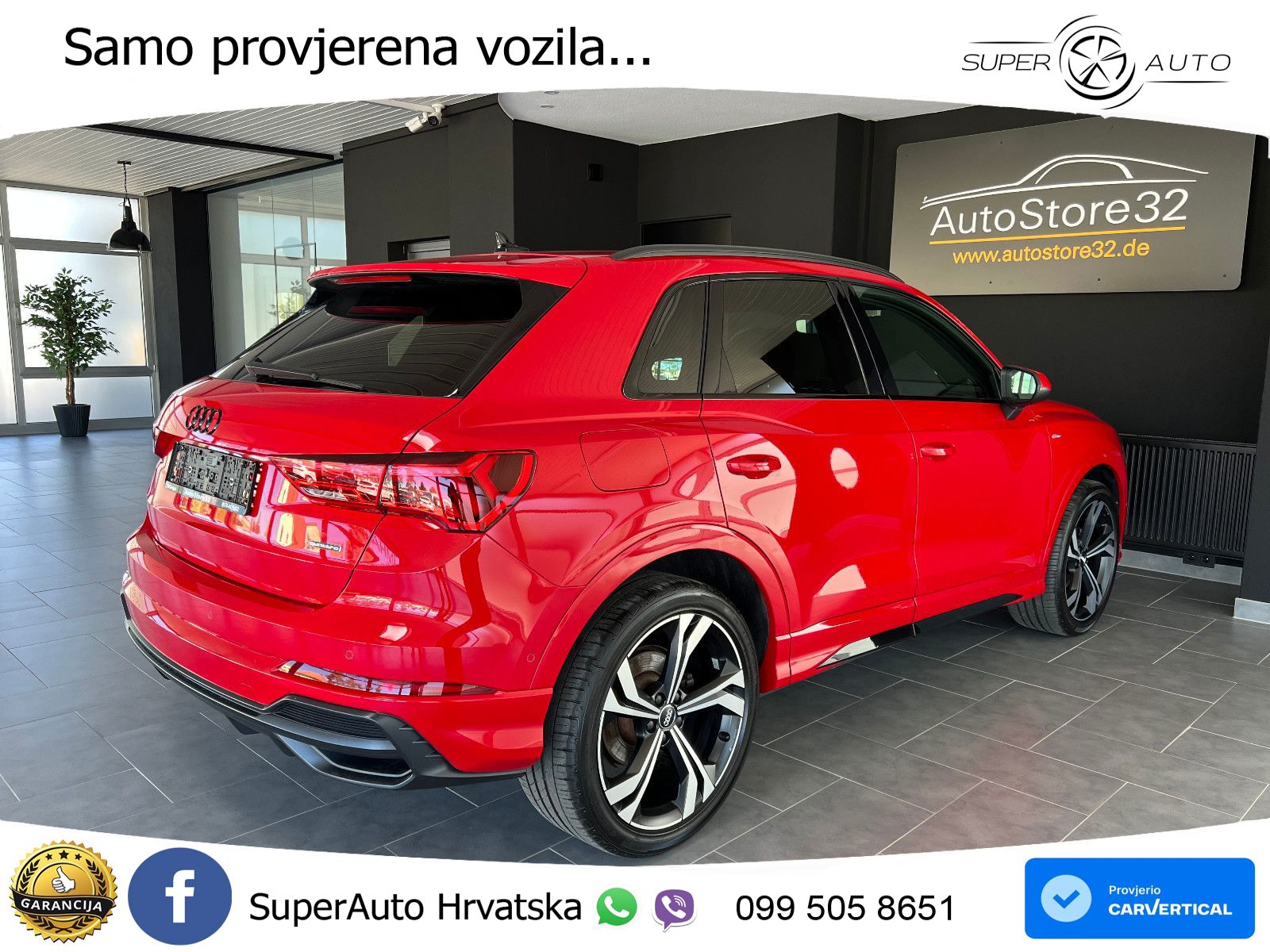 Audi Q3 35 TDI (150 KS) quattro S tronic S line LED+GR SJED+ACC