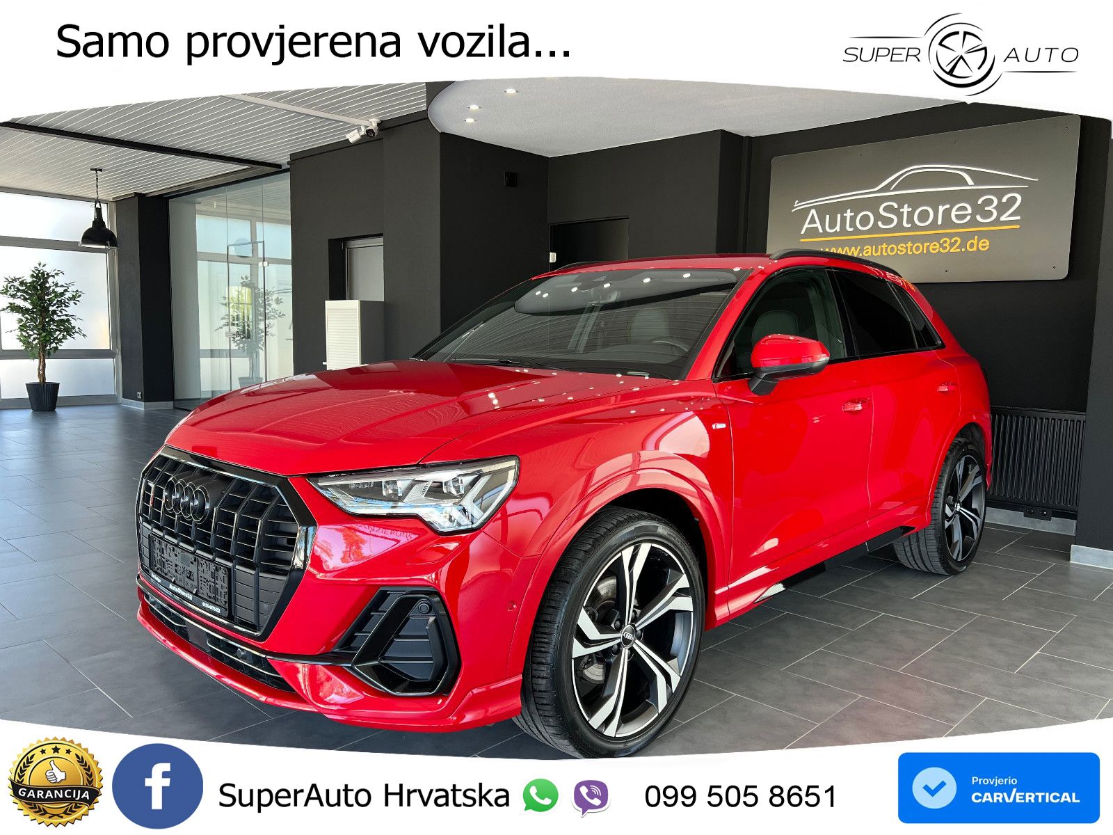 Audi Q3 35 TDI (150 KS) quattro S tronic S line LED+GR SJED+ACC