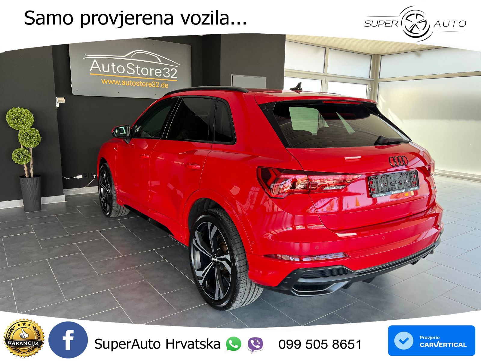 Audi Q3 35 TDI (150 KS) quattro S tronic S line LED+GR SJED+ACC