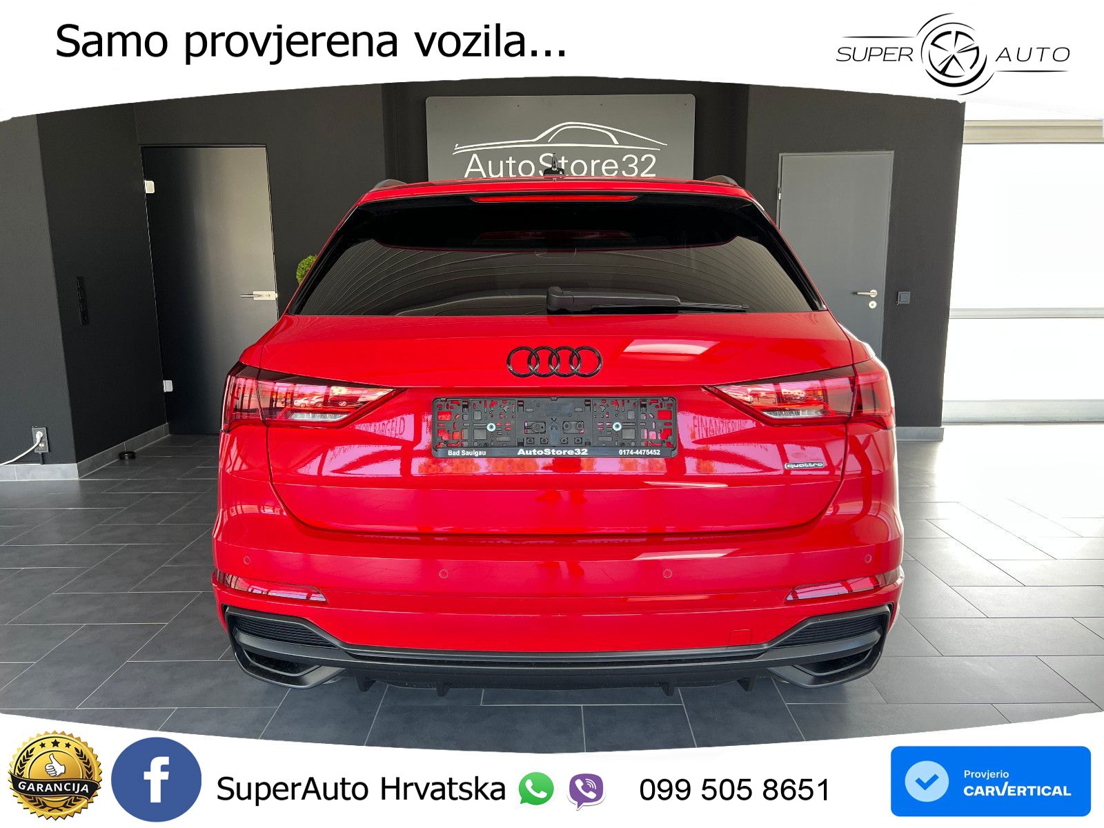 Audi Q3 35 TDI (150 KS) quattro S tronic S line LED+GR SJED+ACC