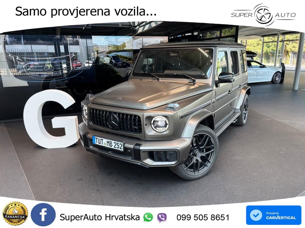 Mercedes AMG G 63 Long V8 (585 KS) 4MATIC 9G-TRONIC AMG SPEEDSHIFT TCT