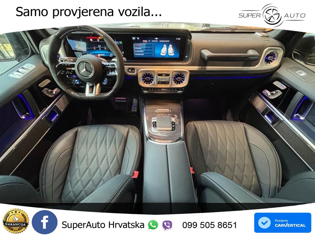 Mercedes AMG G 63 Long V8 (585 KS) 4MATIC 9G-TRONIC AMG SPEEDSHIFT TCT