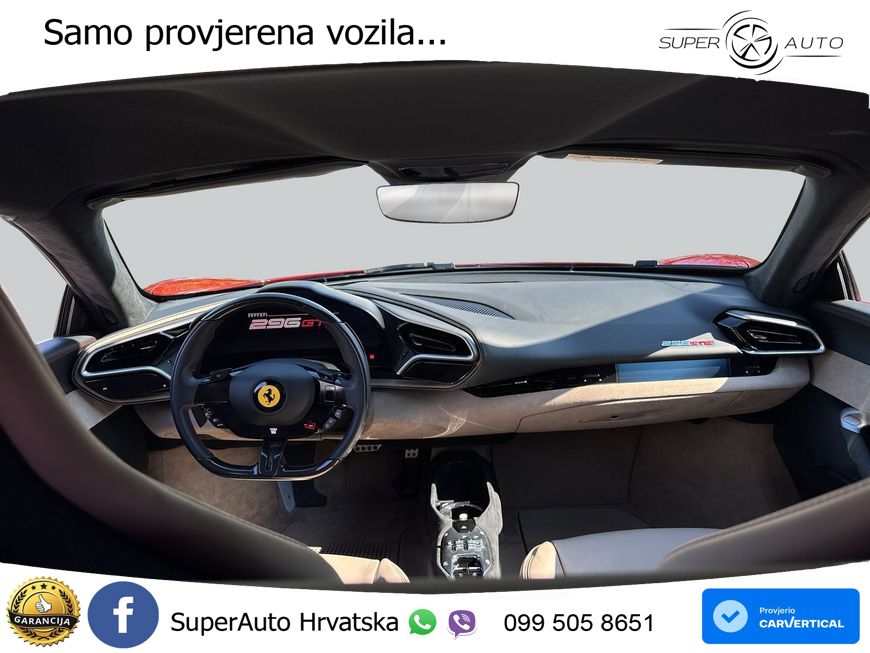Ferrari 296 GTS 3.0 V6 (830 KS) F1 DCT