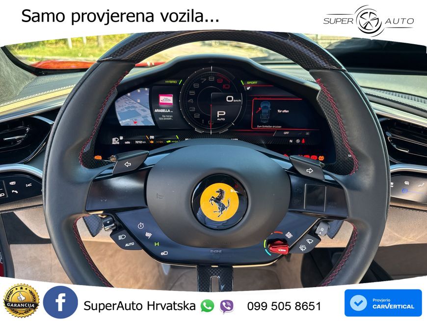 Ferrari 296 GTS 3.0 V6 (830 KS) F1 DCT