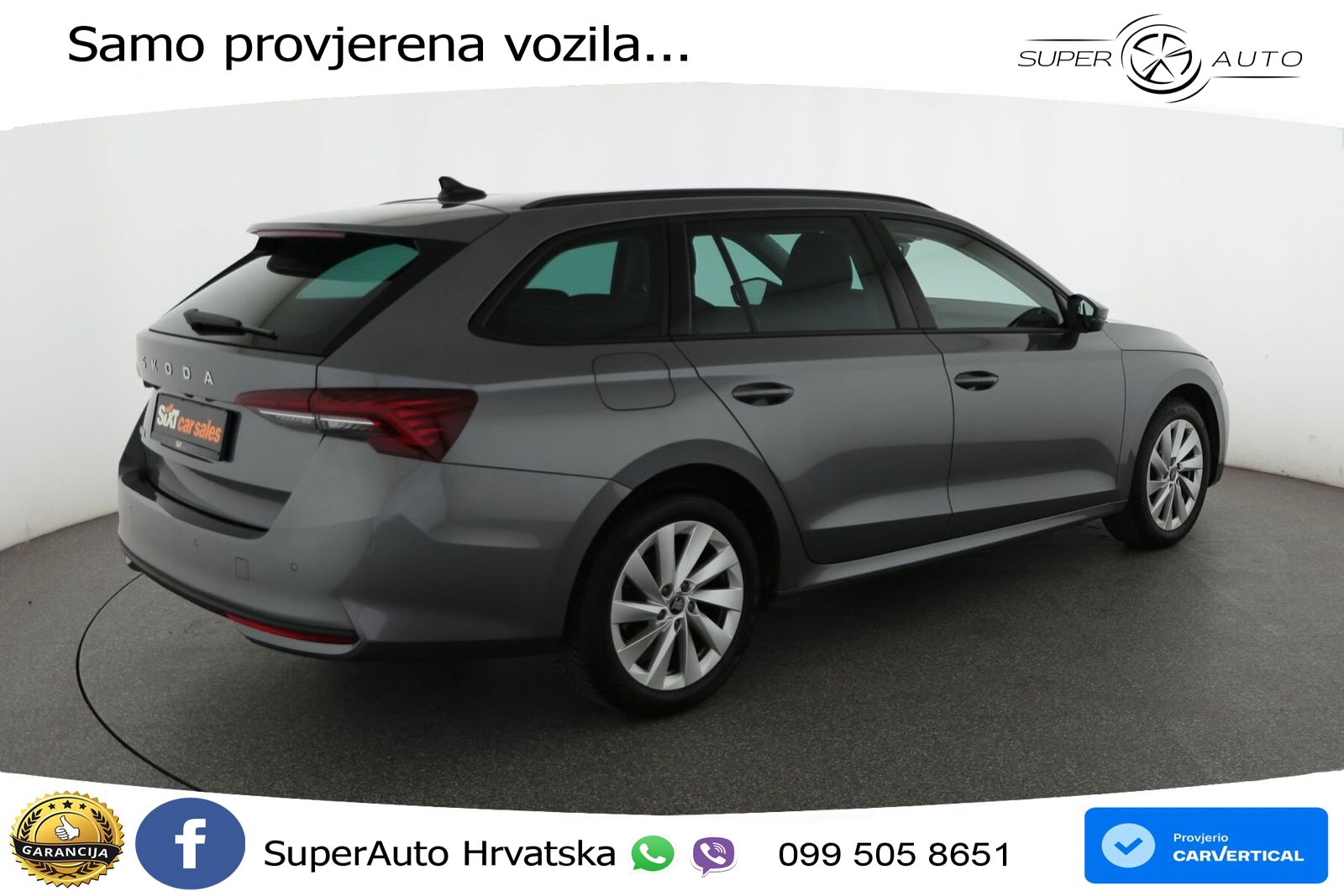 Škoda Octavia Combi 2.0 TDI (150 KS) DSG Selection LED+GR SJED+ACC
