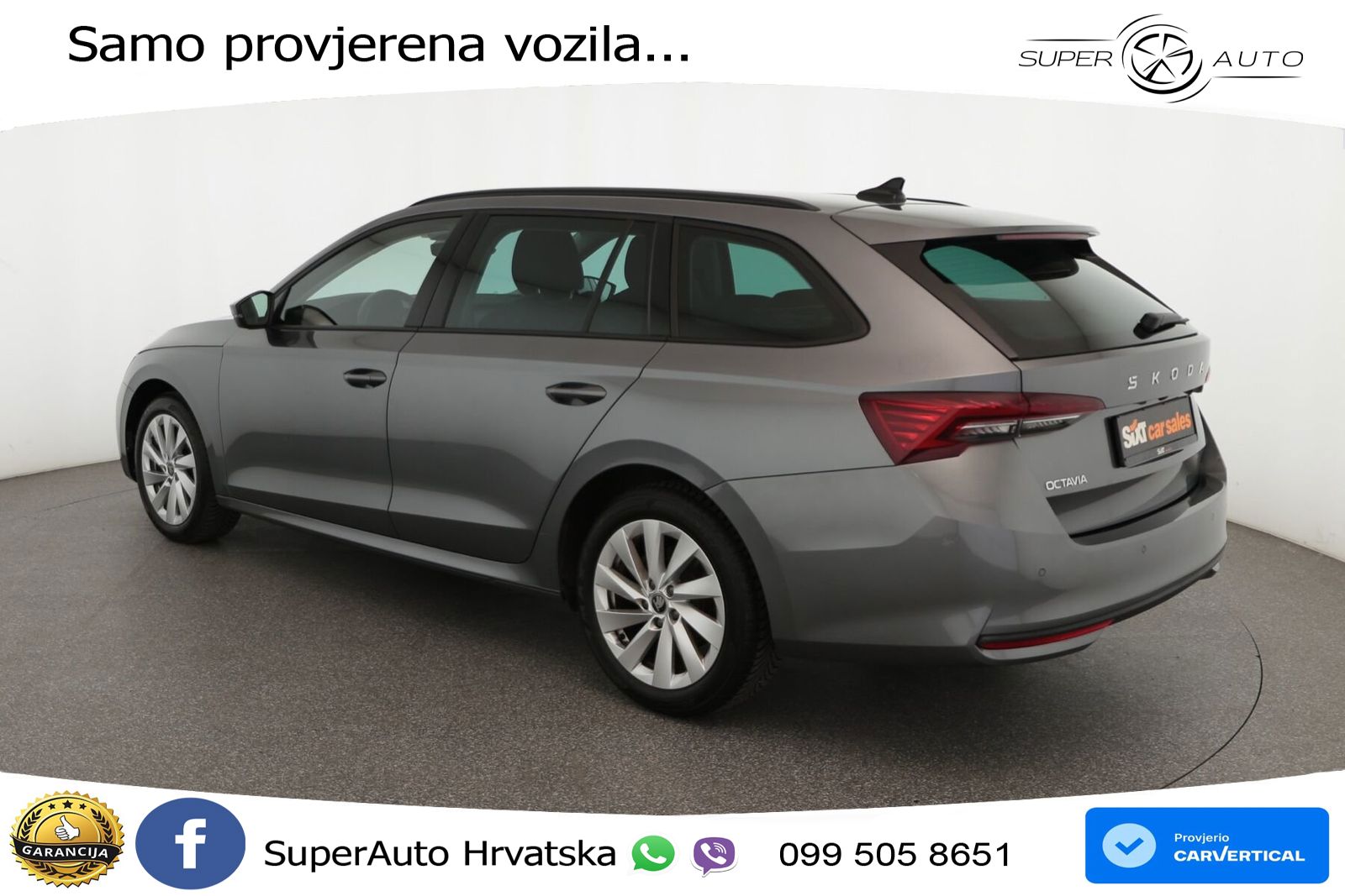 Škoda Octavia Combi 2.0 TDI (150 KS) DSG Selection LED+GR SJED+ACC
