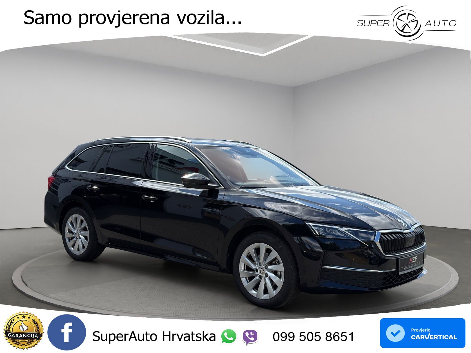 Škoda Octavia Combi 2.0 TDI (150 KS) DSG Selection LED+GR SJED+ACC