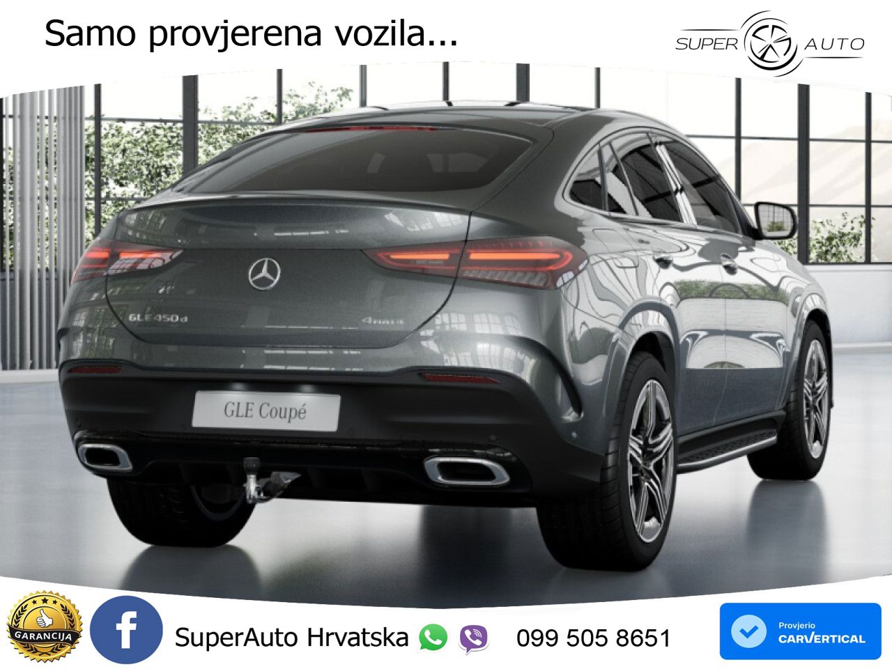 Mercedes GLE Coupe 450d (367 KS) EQ Boost 4MATIC 9G-TRONIC AMG LED+GR SJED+ACC