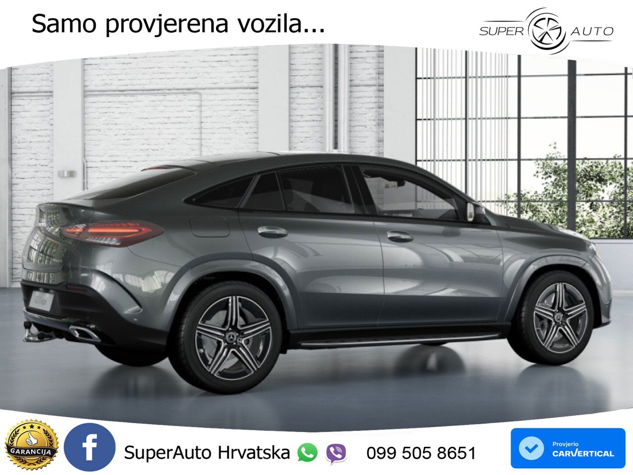 Mercedes GLE Coupe 450d (367 KS) EQ Boost 4MATIC 9G-TRONIC AMG LED+GR SJED+ACC