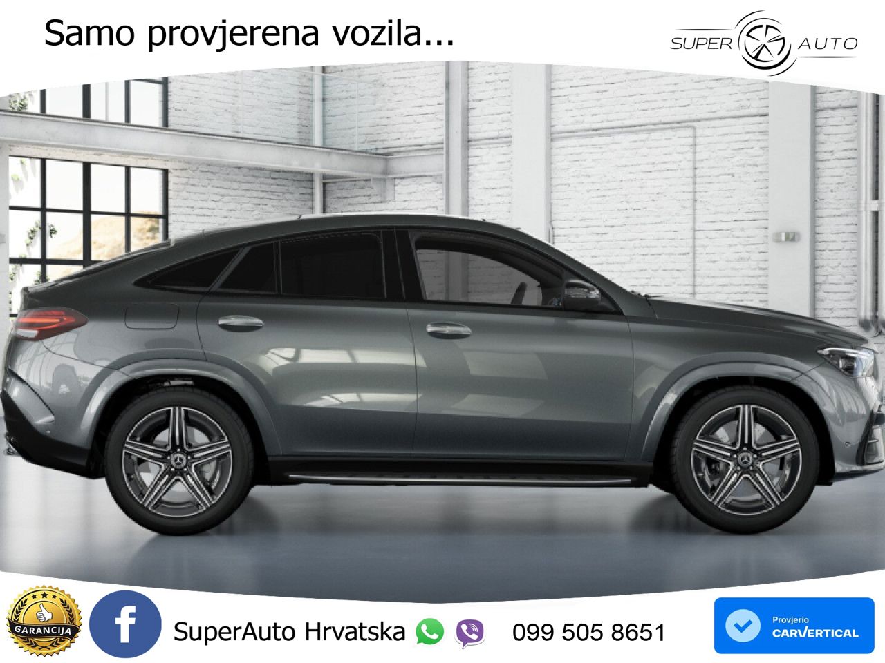 Mercedes GLE Coupe 450d (367 KS) EQ Boost 4MATIC 9G-TRONIC AMG LED+GR SJED+ACC