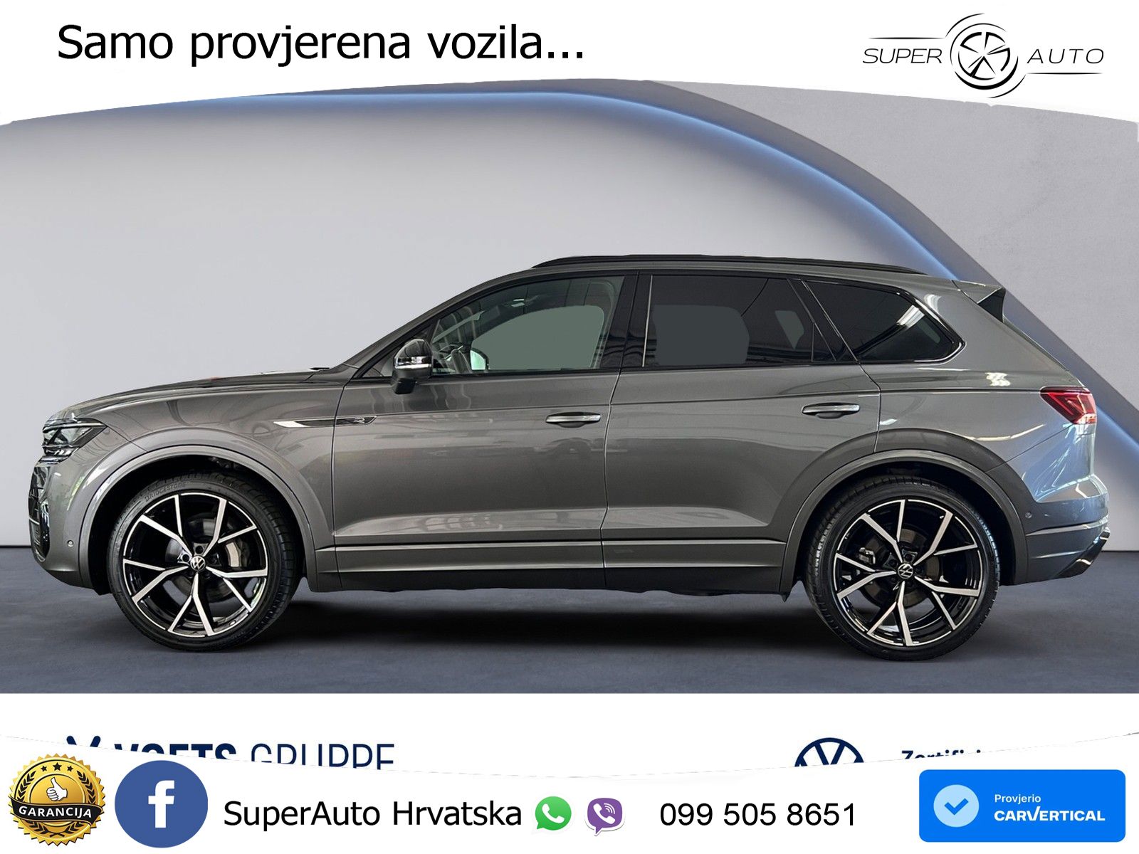 Volkswagen Touareg 3.0 V6 TDI (286 KS) 4MOTION Tiptronic R-Line ZRAČNI+ACC+GR SJED+KAM+PANO