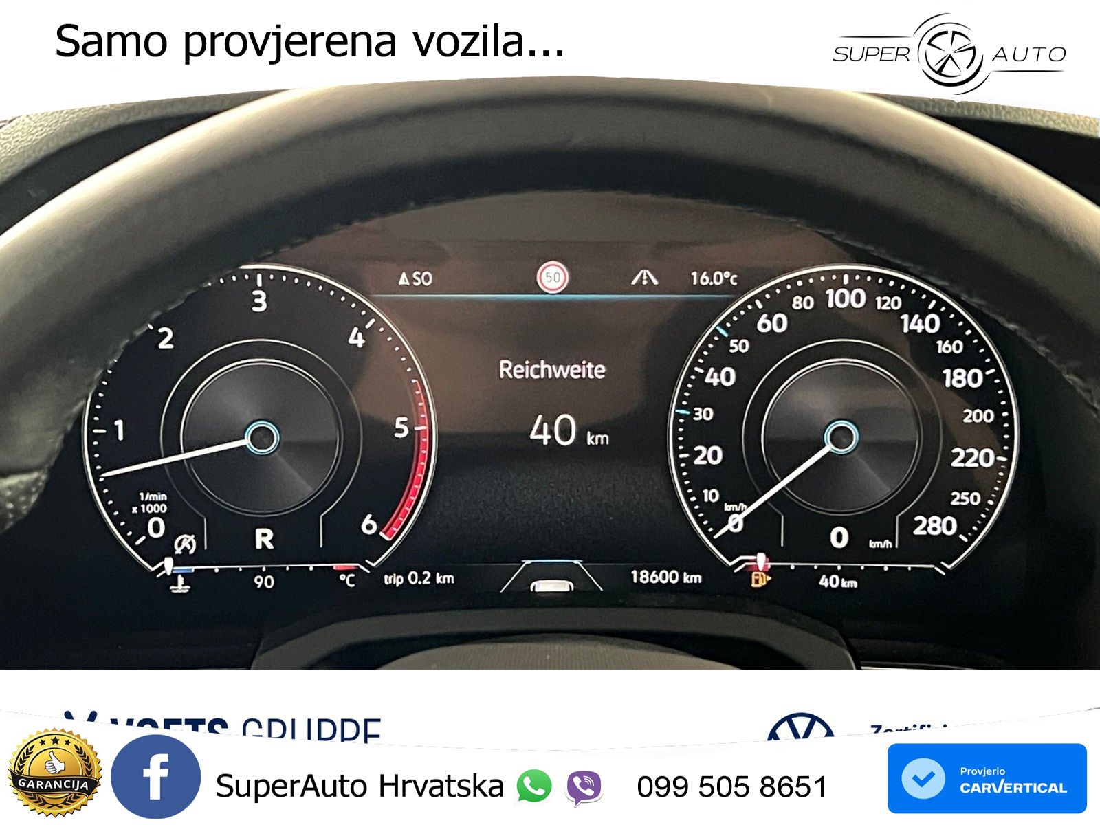 Volkswagen Touareg 3.0 V6 TDI (286 KS) 4MOTION Tiptronic R-Line ZRAČNI+ACC+GR SJED+KAM+PANO