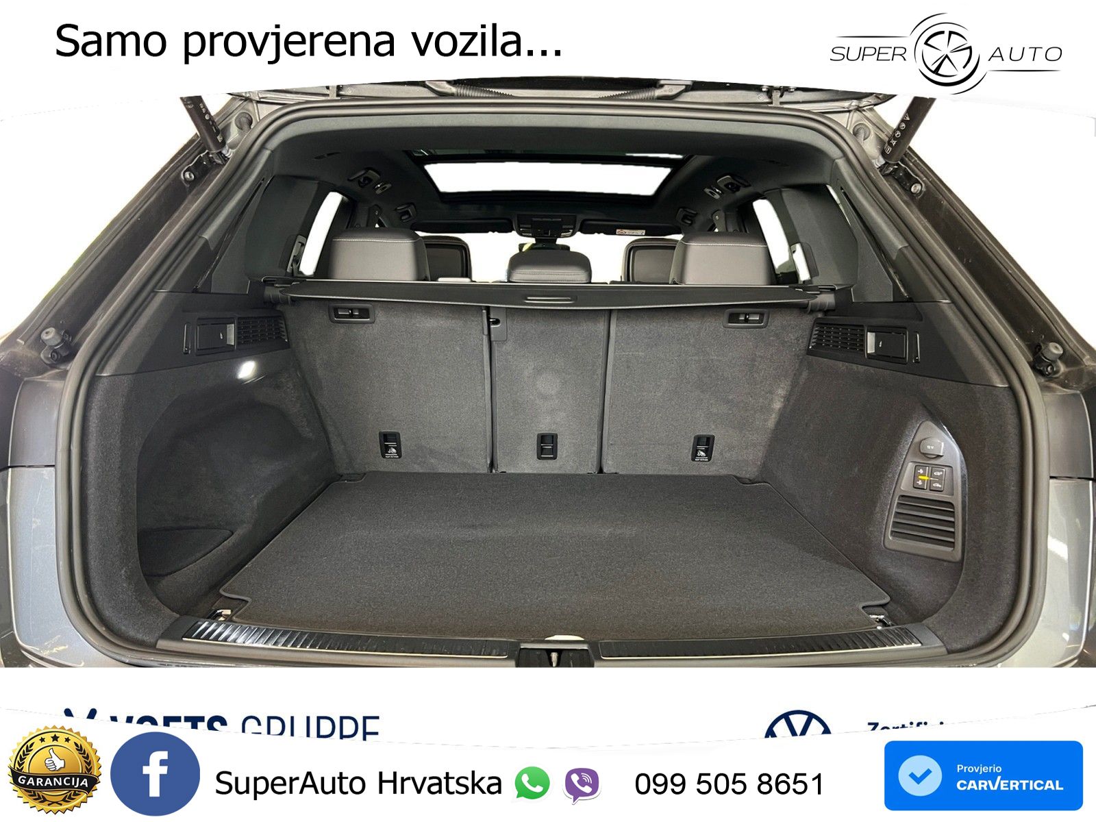 Volkswagen Touareg 3.0 V6 TDI (286 KS) 4MOTION Tiptronic R-Line ZRAČNI+ACC+GR SJED+KAM+PANO