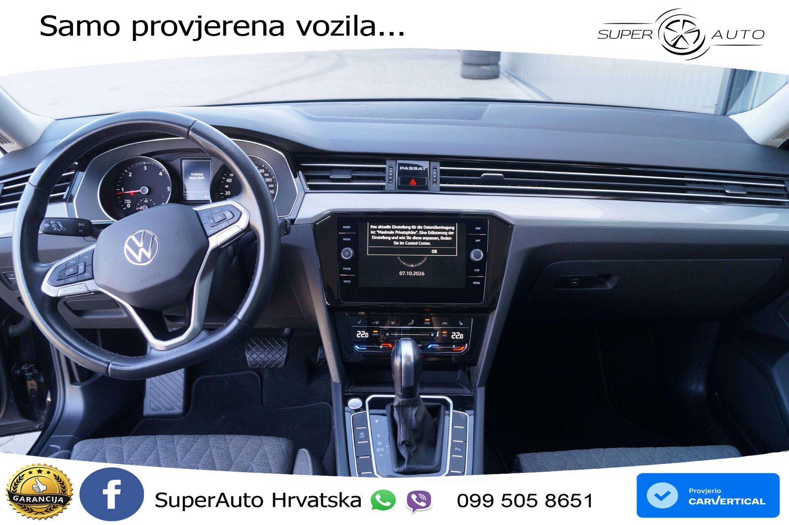 Volkswagen Passat Variant 2.0 TDI (150 KS) DSG Business LED+GR SJED+ACC