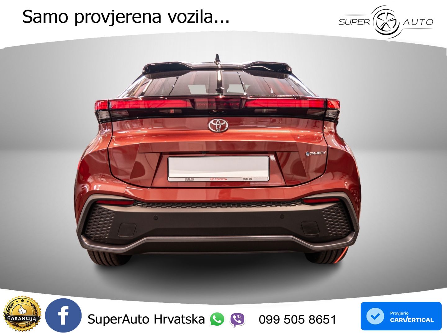 Toyota C-HR 2.0 (223 KS) PHEV e-CVT Teamplayer LED+GR SJED+ACC