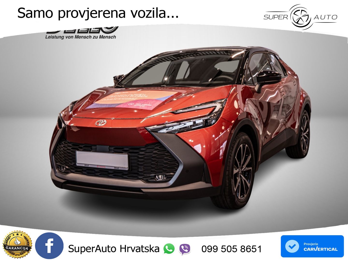 Toyota C-HR 2.0 (223 KS) PHEV e-CVT Teamplayer LED+GR SJED+ACC