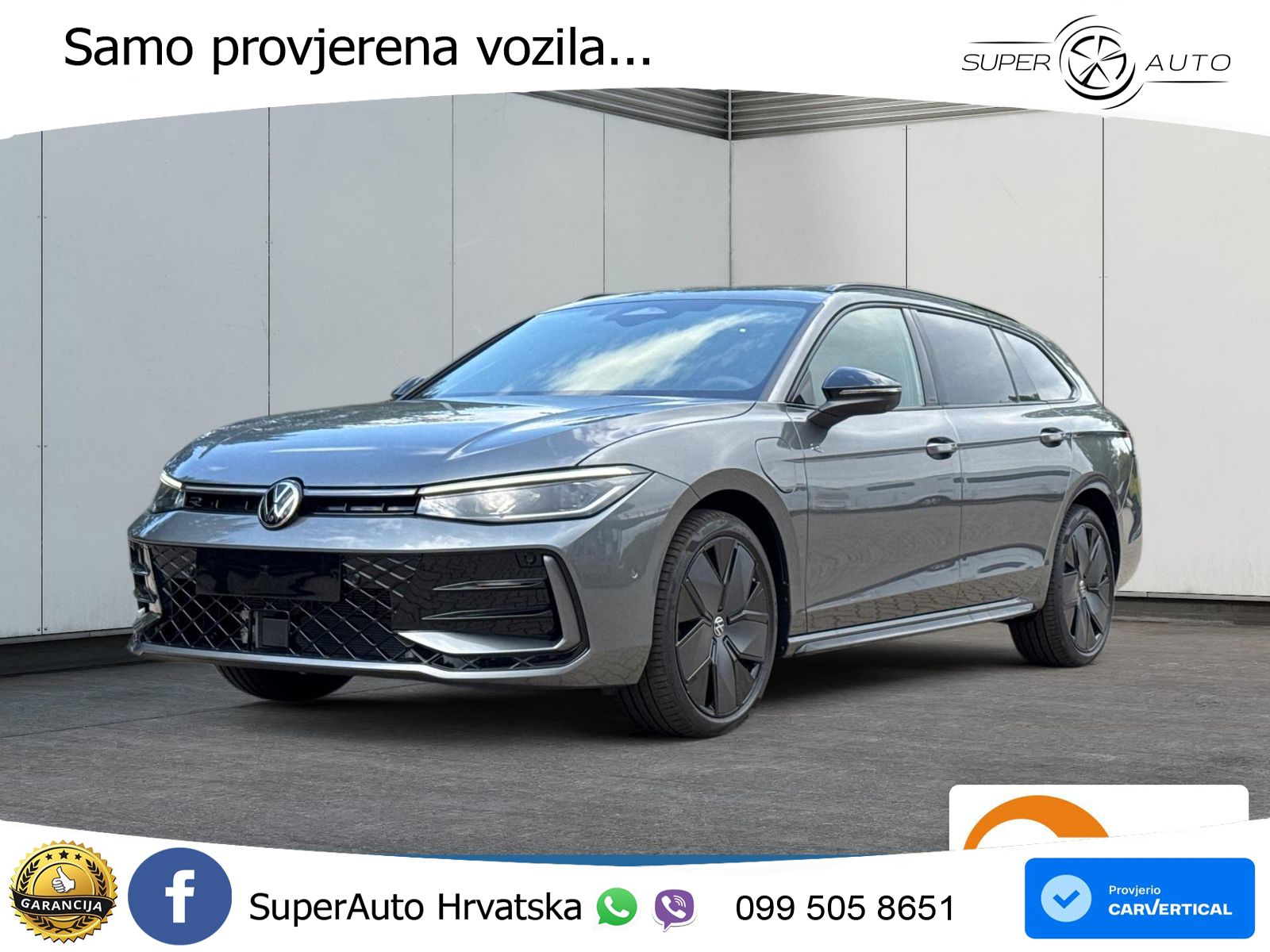 Volkswagen Passat Variant 1.5 TSI (272 KS) eHybrid DSG R-Line LED+GR SJED+ACC