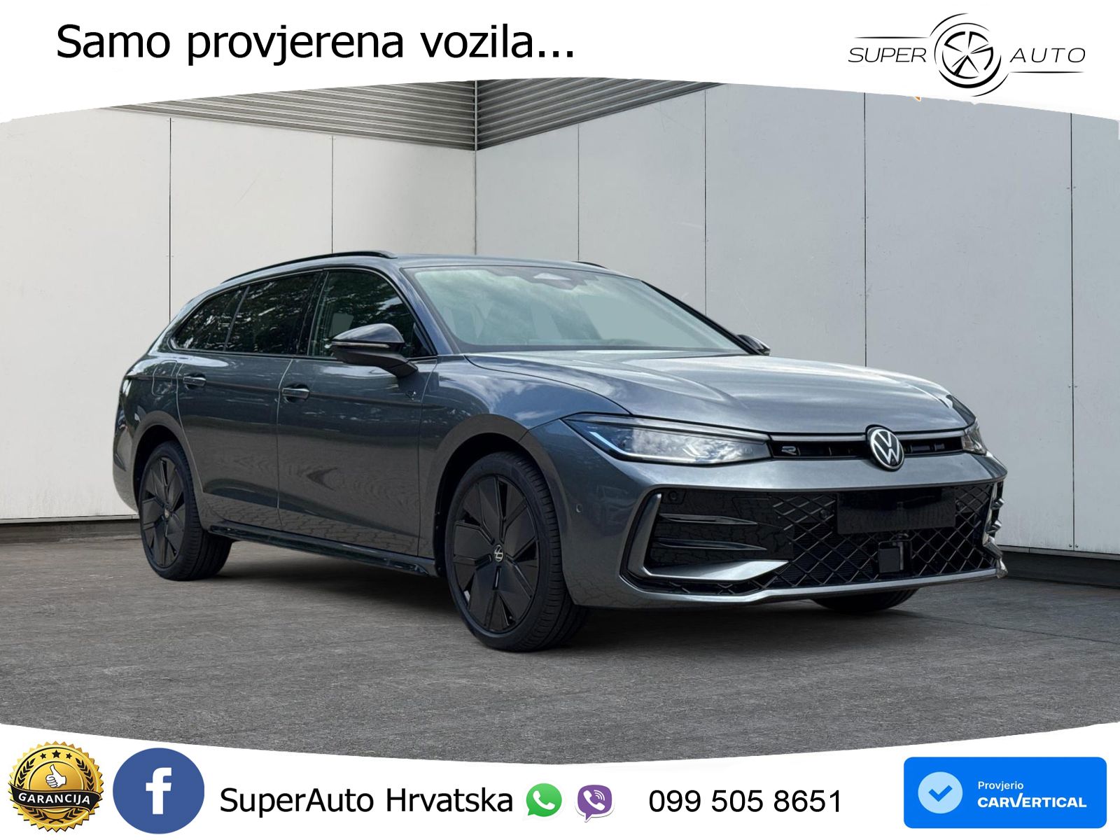 Volkswagen Passat Variant 1.5 TSI (272 KS) eHybrid DSG R-Line LED+GR SJED+ACC
