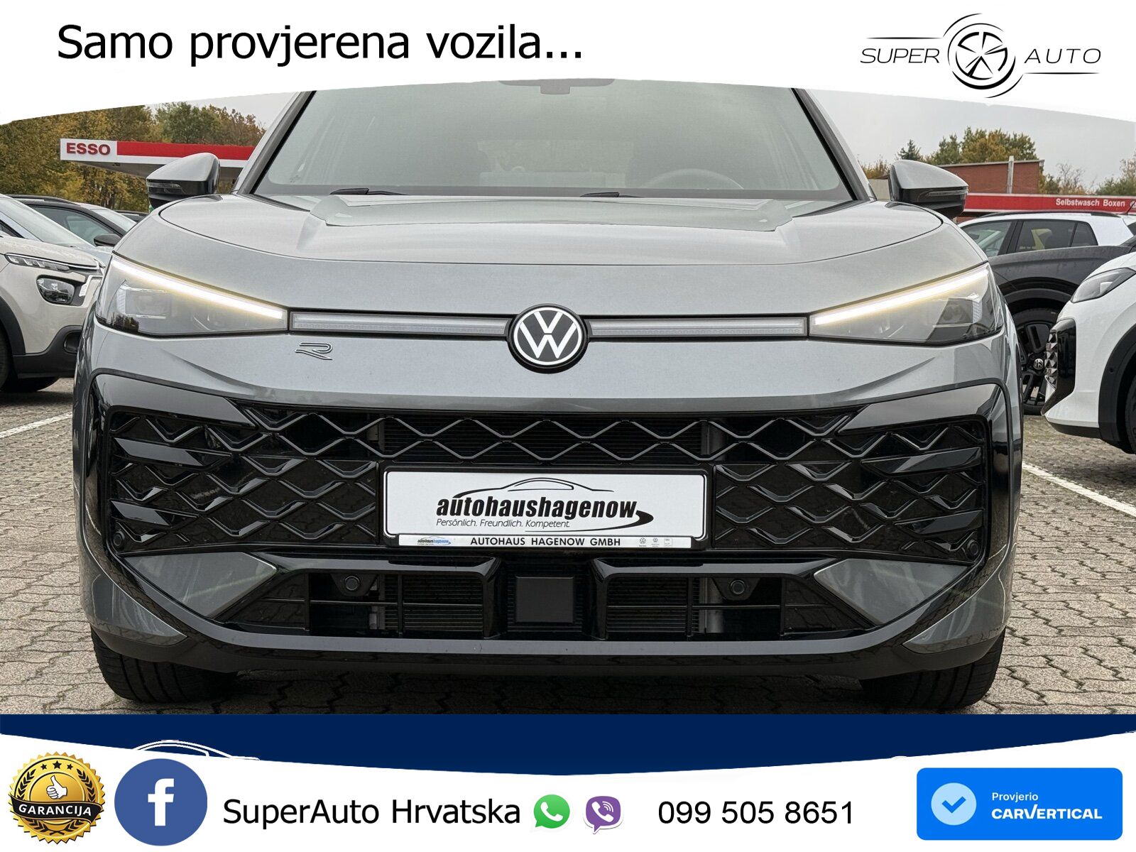 Volkswagen T-Roc 1.5 eTSI (150 KS)  DSG R-Line LED+GR SJED+ACC