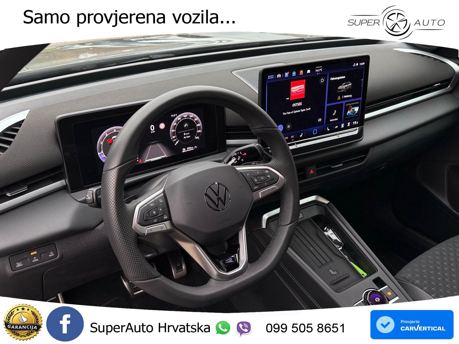 Volkswagen T-Roc 1.5 eTSI (150 KS)  DSG R-Line LED+GR SJED+ACC