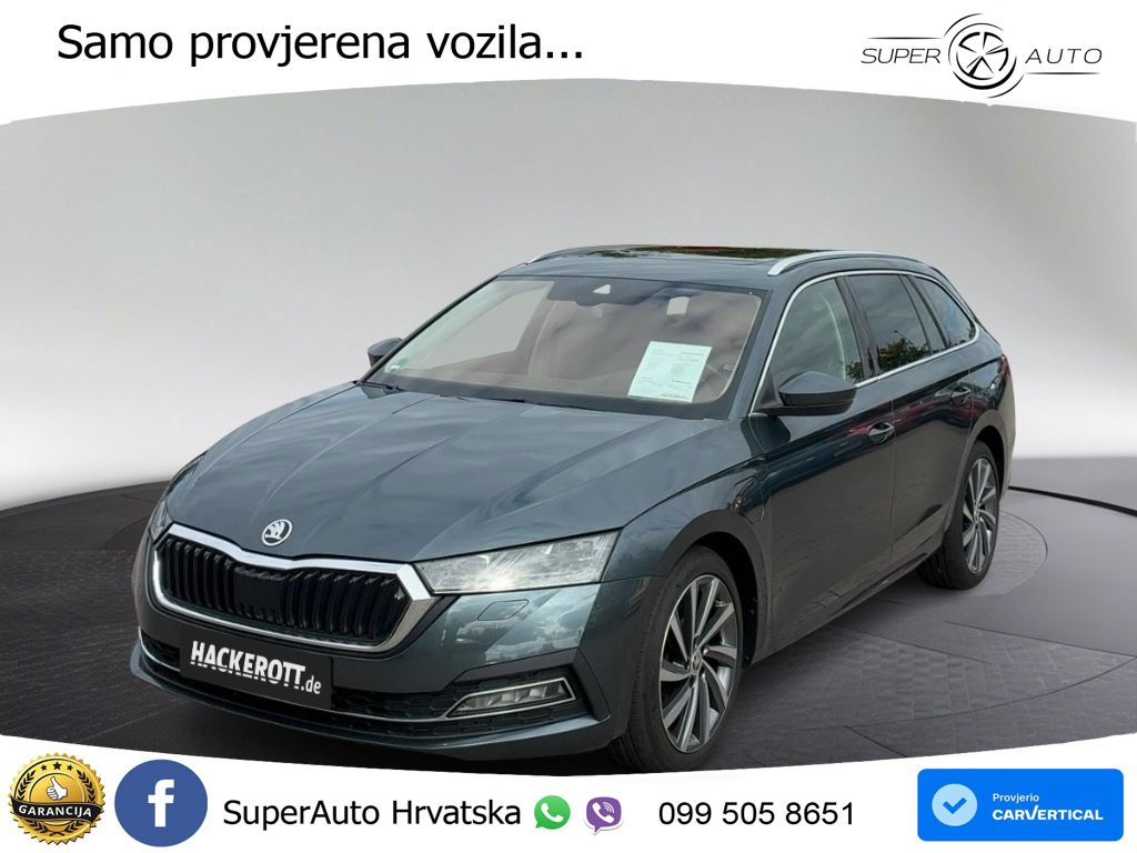 Škoda Octavia Combi iV 1.4 TSI (204 KS) DSG LED+GR SJED+ACC
