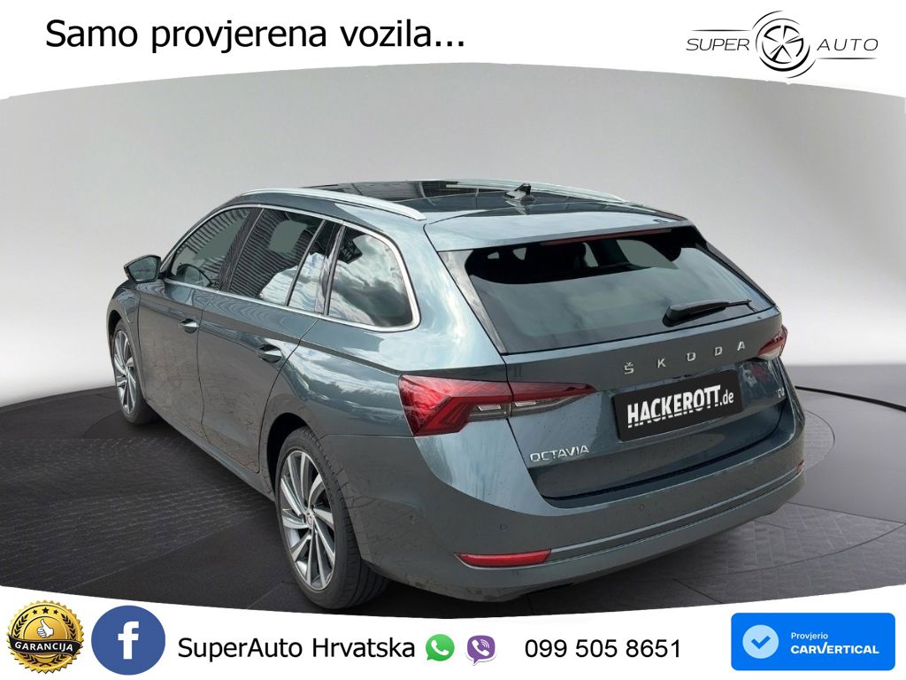 Škoda Octavia Combi iV 1.4 TSI (204 KS) DSG LED+GR SJED+ACC