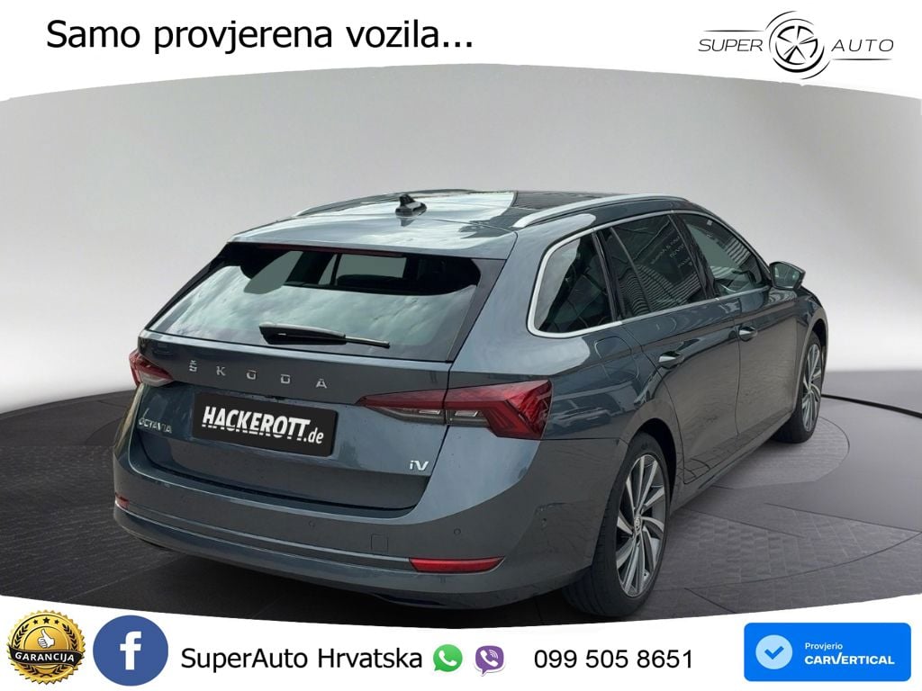 Škoda Octavia Combi iV 1.4 TSI (204 KS) DSG LED+GR SJED+ACC