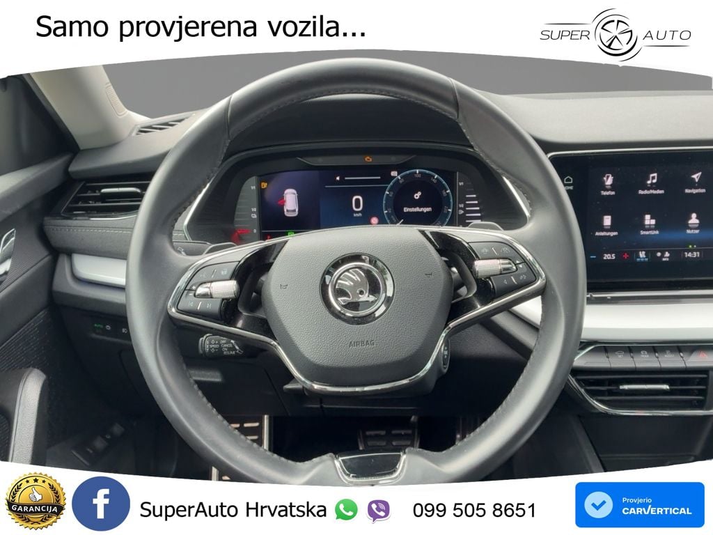 Škoda Octavia Combi iV 1.4 TSI (204 KS) DSG LED+GR SJED+ACC