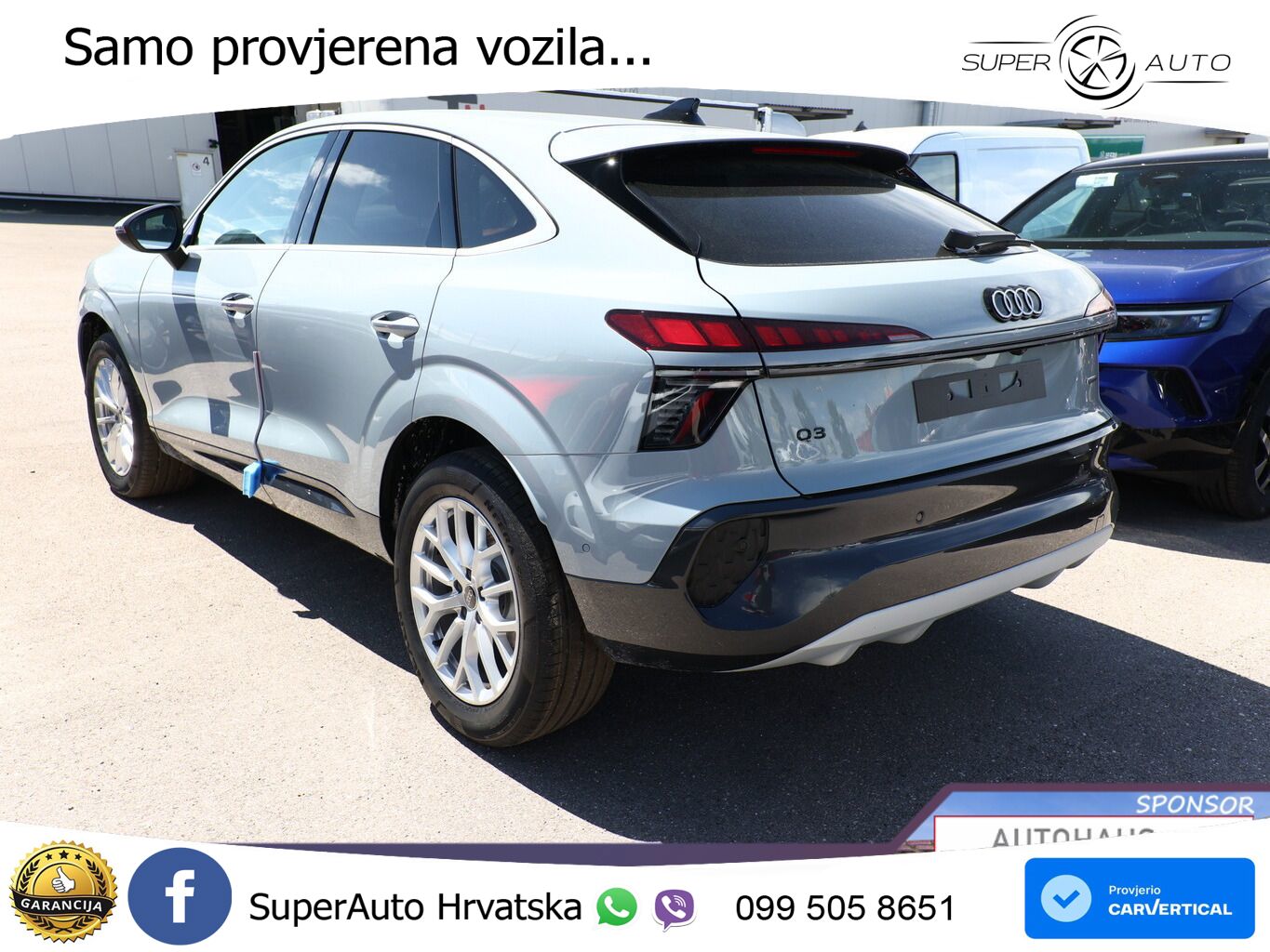 Audi Q3 III Sportback 2.0 TFSI (204 KS) quattro S tronic LED+GR SJED+ACC