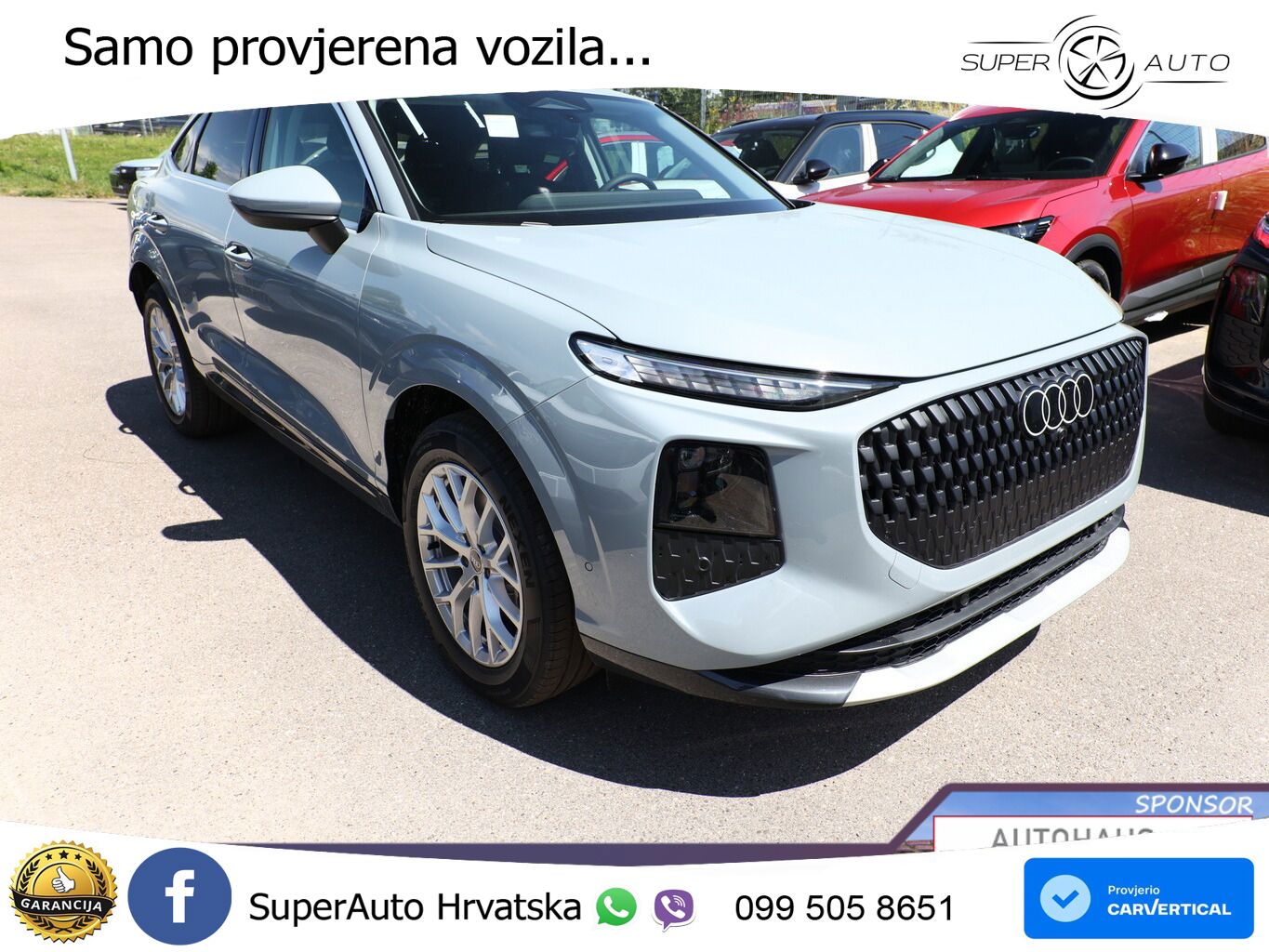 Audi Q3 III Sportback 2.0 TFSI (204 KS) quattro S tronic LED+GR SJED+ACC