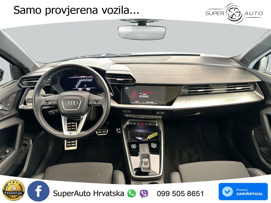Audi A3 40 TFSI (190 KS) quattro S tronic S line LED+GR SJED+ACC