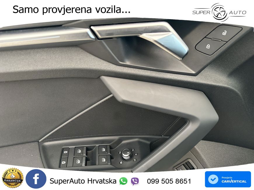 Audi A3 40 TFSI (190 KS) quattro S tronic S line LED+GR SJED+ACC