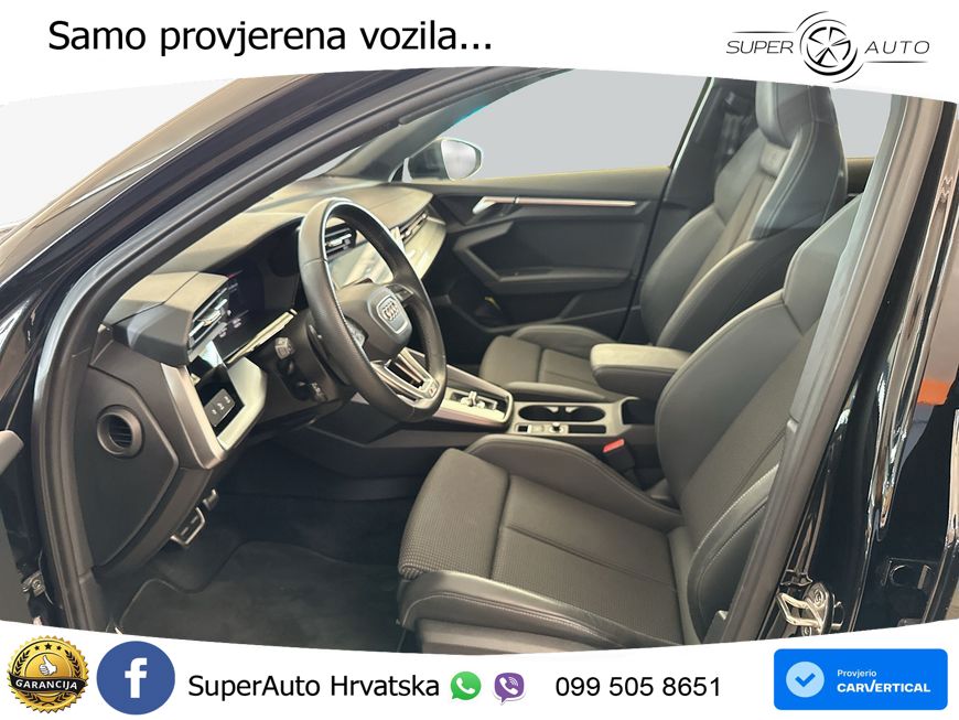 Audi A3 40 TFSI (190 KS) quattro S tronic S line LED+GR SJED+ACC