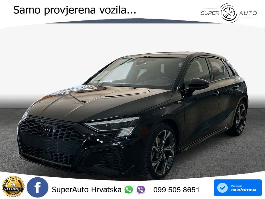 Audi A3 40 TFSI (190 KS) quattro S tronic S line LED+GR SJED+ACC