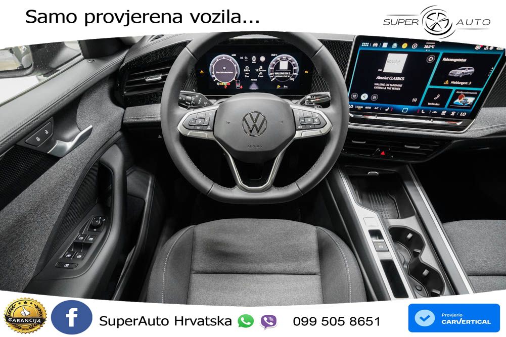 Volkswagen Passat Variant 1.5 eTSI (150 KS) DSG LED+GR SJED+ACC