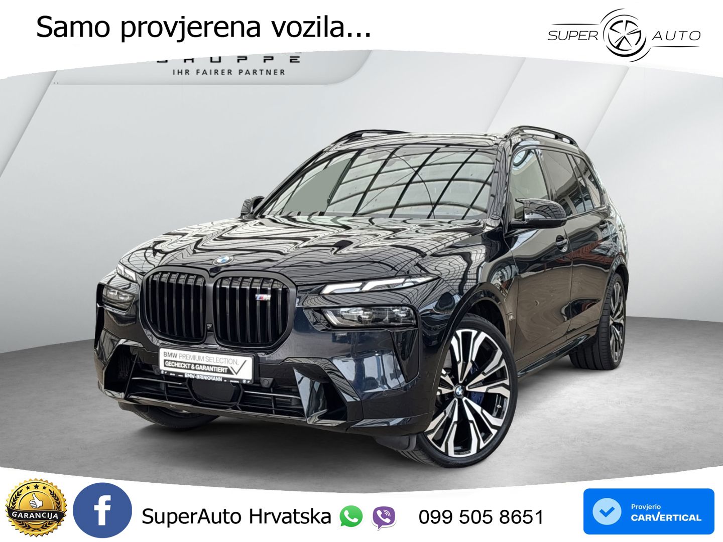 BMW X7 M60i (530 KS) xDrive Steptronic ZRAČNI+ACC+GR SJED+KAM+PANO