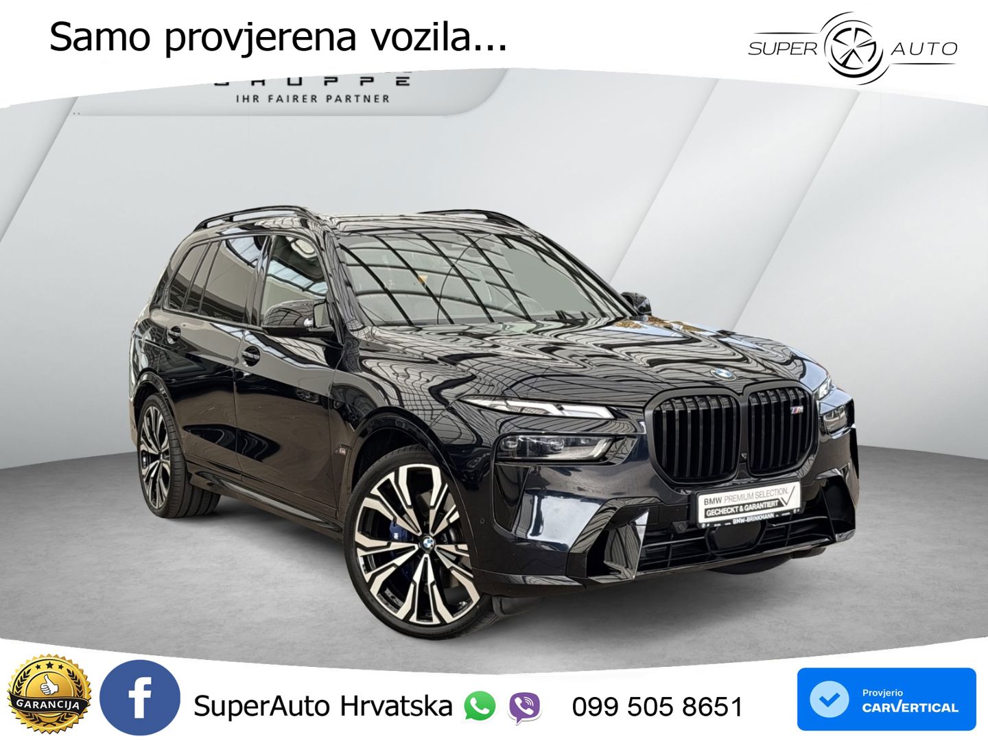 BMW X7 M60i (530 KS) xDrive Steptronic ZRAČNI+ACC+GR SJED+KAM+PANO