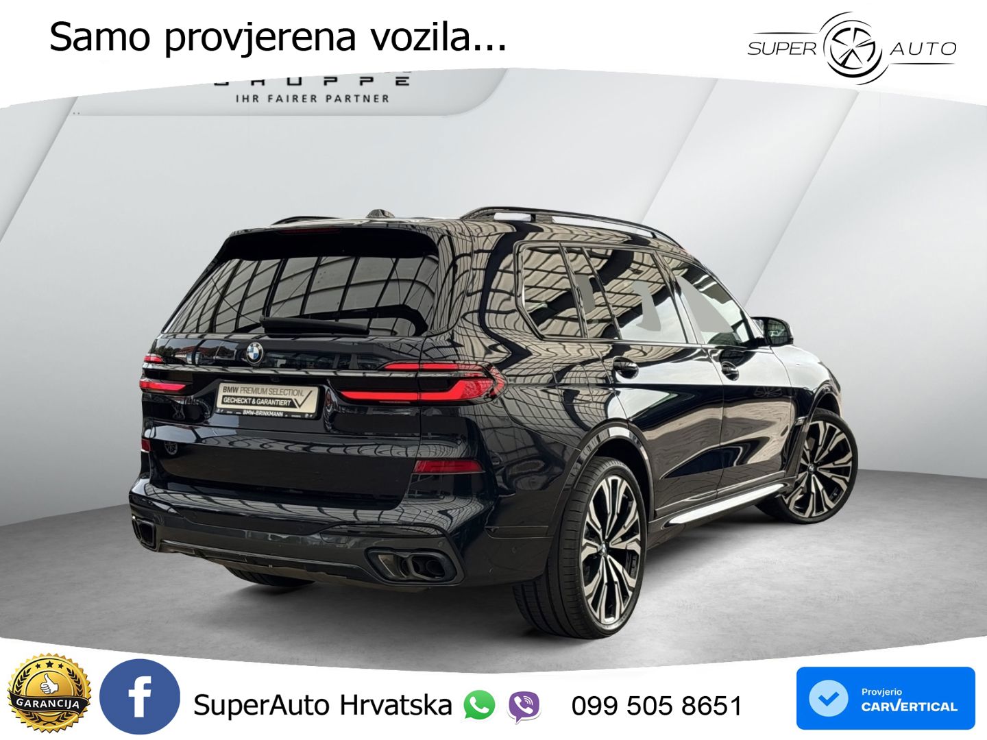BMW X7 M60i (530 KS) xDrive Steptronic ZRAČNI+ACC+GR SJED+KAM+PANO