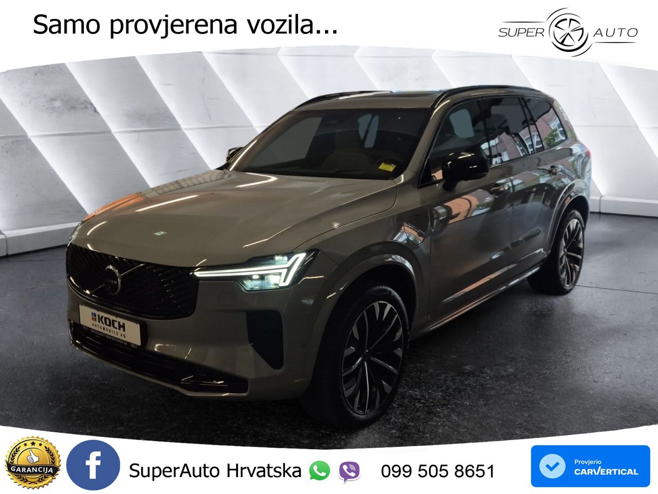 Volvo XC90 2.0 T8 AWD Automatic MATRIX+GR SJED+KAM