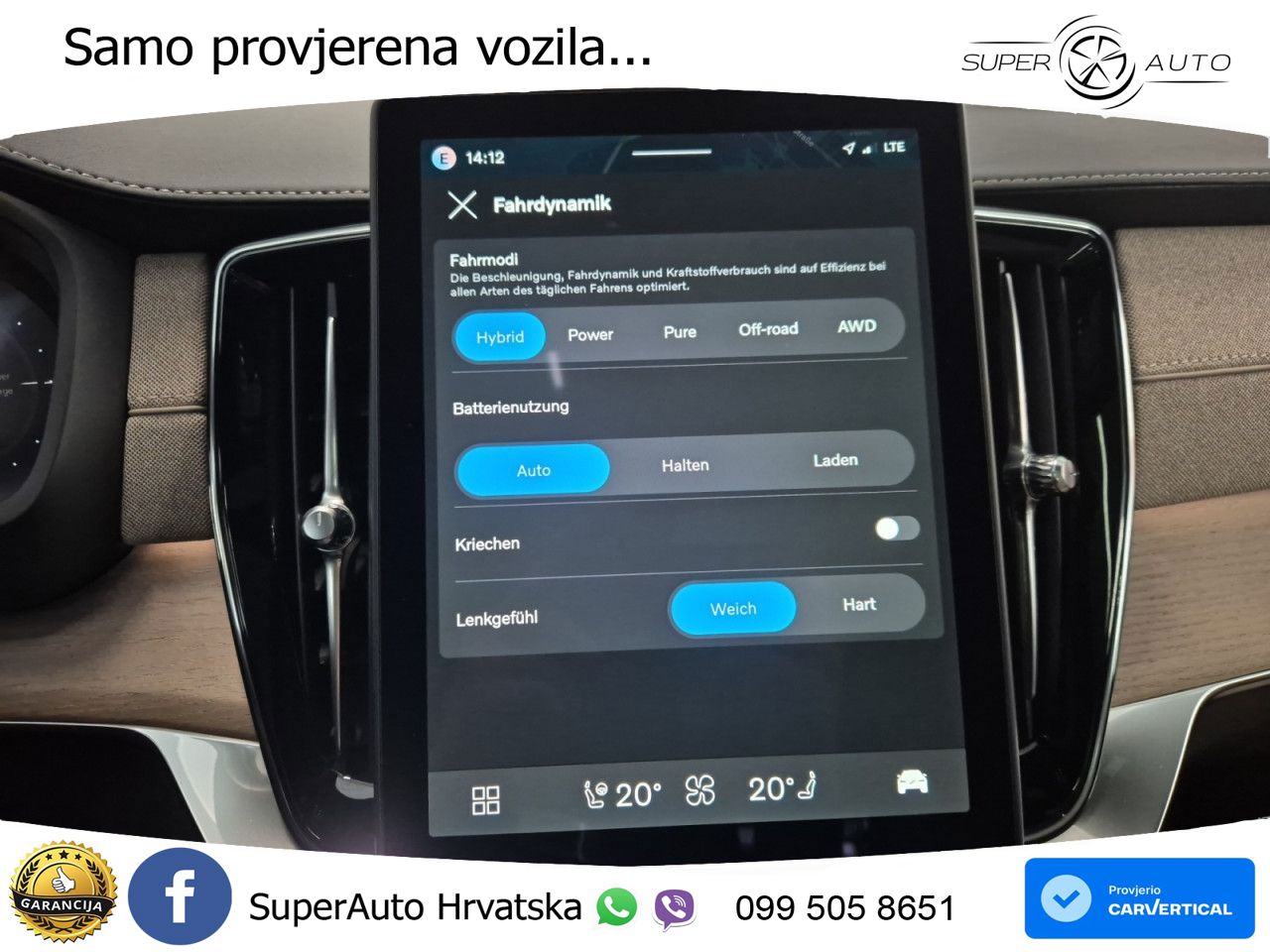 Volvo XC90 2.0 T8 AWD Automatic MATRIX+GR SJED+KAM