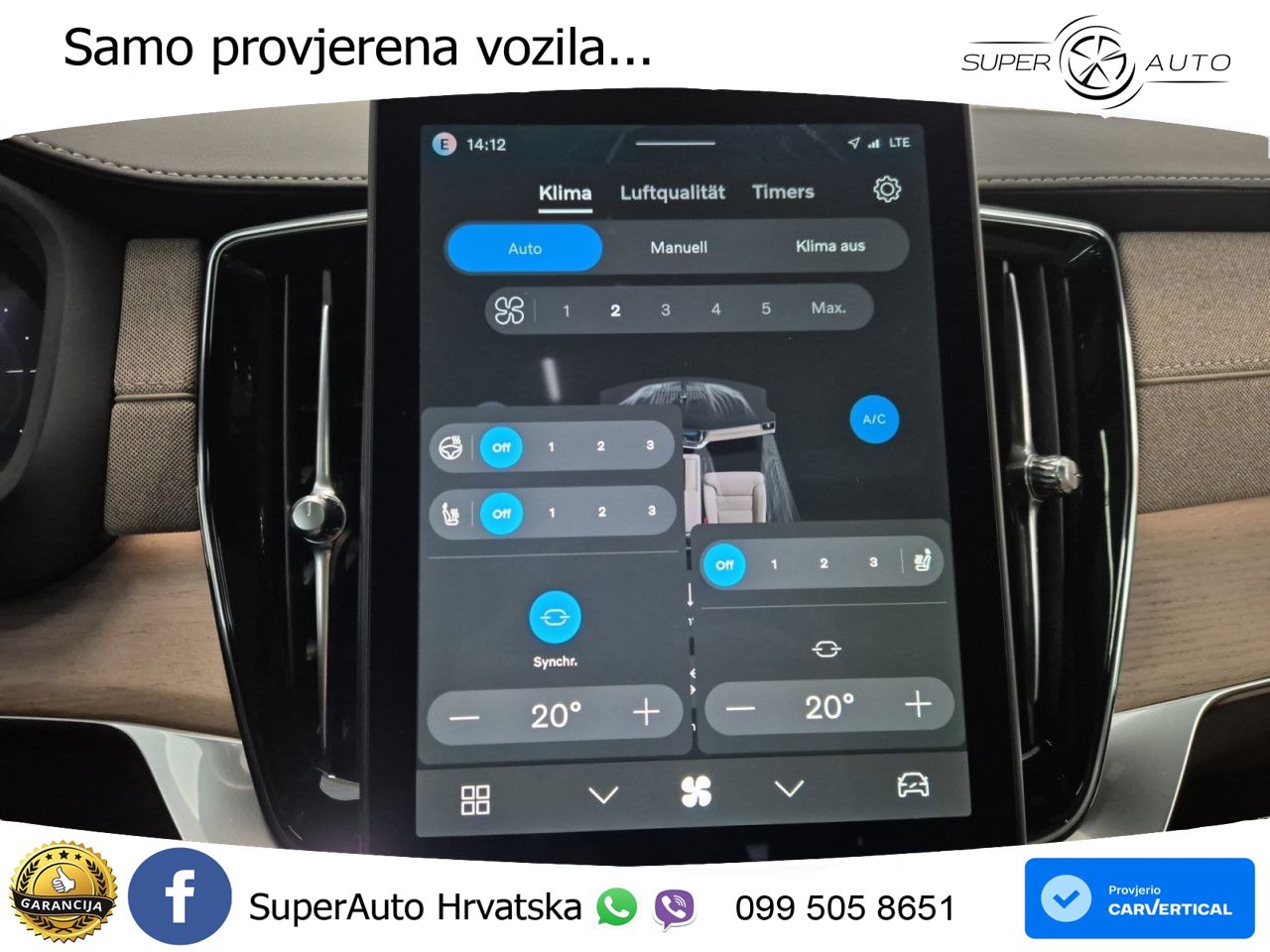 Volvo XC90 2.0 T8 AWD Automatic MATRIX+GR SJED+KAM